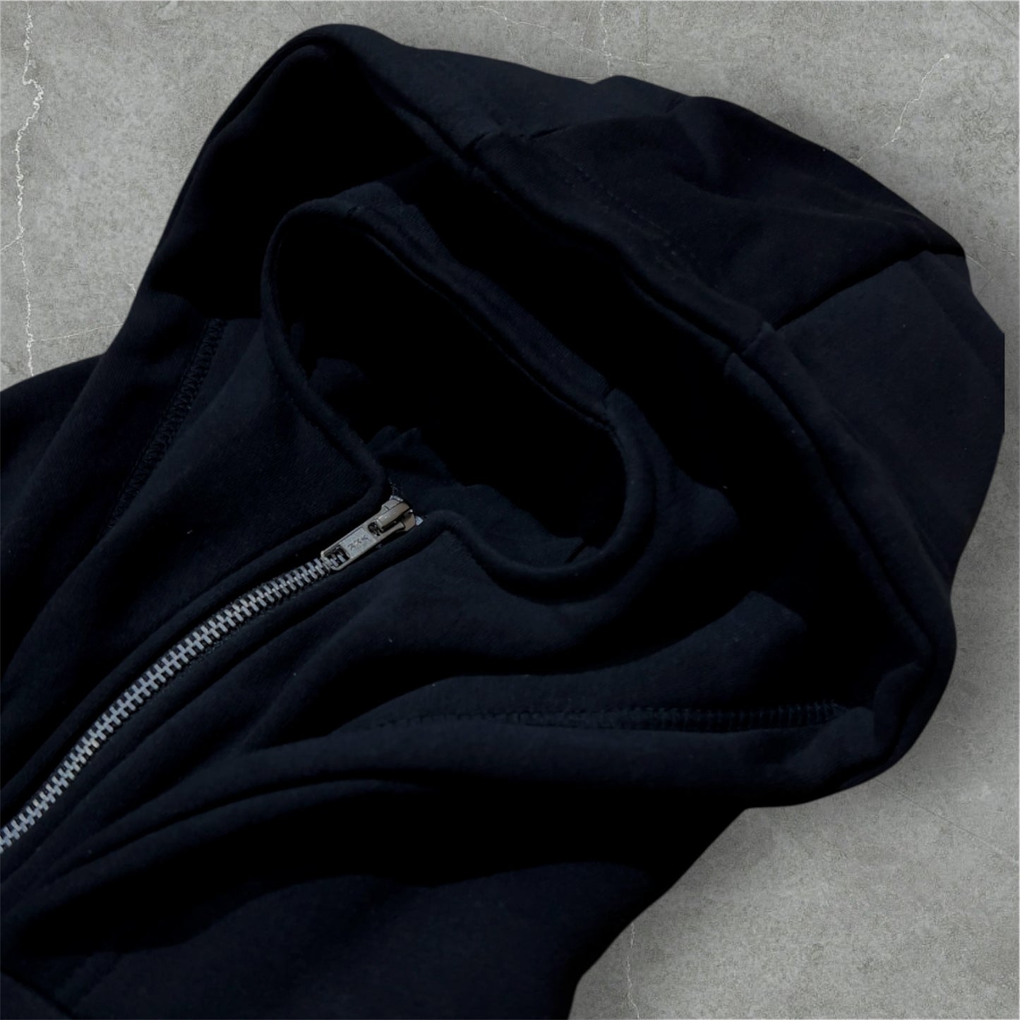 Premium Balaclava Cropped Oversized Hoodie